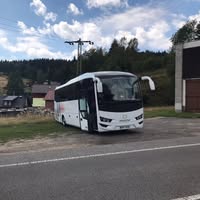 Autobus Hambálek na trase